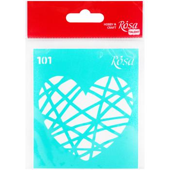 Rosa Talent Stencil 9*10cm - buy, prices for - photo 6