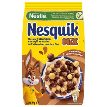 NESQUIK® Mix Breakfast Cereal 375g - buy, prices for Supermarket "Kharkiv" - photo 1