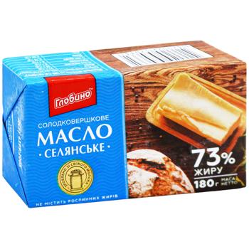 Globino Peasant Sweet Cream Butter 73% 180g - buy, prices for - photo 3
