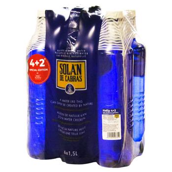 Вода минеральная Solan De Cabras негазированная 1,5л 6шт - купить, цены на - фото 2