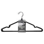 Ardesto Metal Black Hangers Set 10pcs*40.5cm