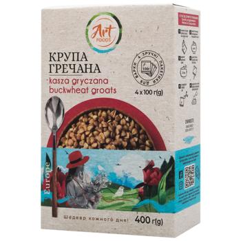 Art Foods Buckwheat 4*100g - buy, prices for MegaMarket - photo 3