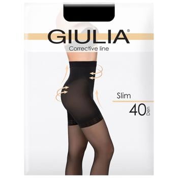 Колготы женские Giulia Slim 40 Den Nero размер 5