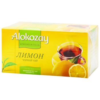 Alokozay Lemon Black Tea 2g*25pcs - buy, prices for Epicentr FOOD - photo 1
