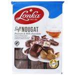 Lonka Soft Nougat Peanuts & Milk Chocolate 220g