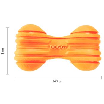 Іграшка для собак Doggi Catch & Carry Ribbed Bone 14х8х4,8см - купити, ціни на MasterZoo - фото 2