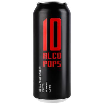 Напиток сброженный Alco Pops Игритто 10% 0,5л - купить, цены на Идеал - фото 1