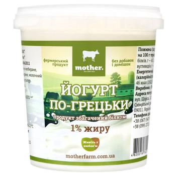 Mother Greek Yogurt 1% 500g