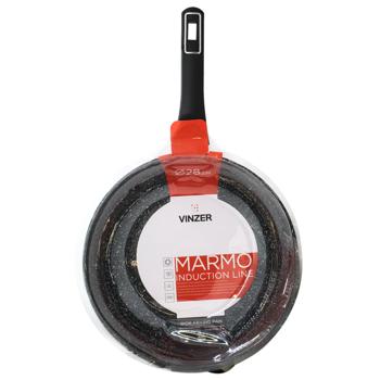 Vinzer Wok Marmo Induction Line Frying Pan 28cm - buy, prices for MegaMarket - photo 2