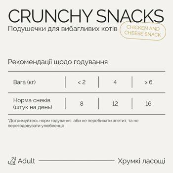 Savory Chicken and Cheese Snack for Picky Cats 180g - buy, prices for MasterZoo - photo 2