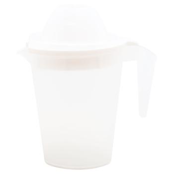 Стакан мерный Ekodeo с фрешпрессом 0,5л - купить, цены на ЕКО Маркет - фото 1