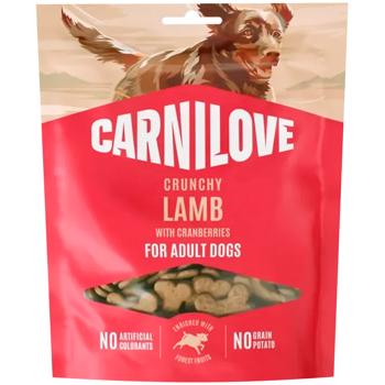 Ласощі для собак Carnilove Crunchy Snack з ягням та журавлиною 200г - купити, ціни на MasterZoo - фото 1