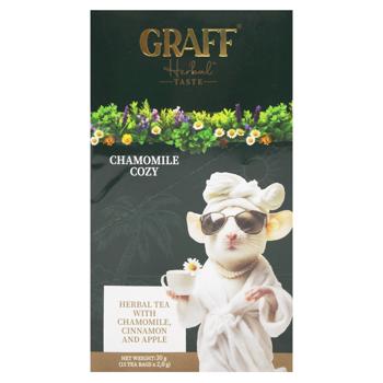 Graff Chamomile Comfort Herbal Tea 2g*15pcs - buy, prices for Ideal - photo 2