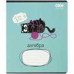 Zibi Crazy Сat Algebra Subject Checkered Notebook 48 Sheets