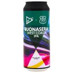 Пиво Funky Fluid Buonasera світле нефільтроване 6,2% 0,5л