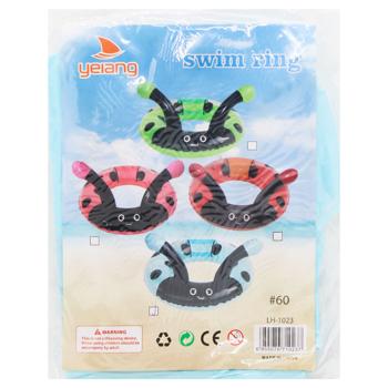 Круг надувной Зед Божья коровка с усами 60см - купить, цены на ЕКО Маркет - фото 3