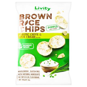 B.Yond Sour Cream and Nordic Chive Brown Rice Chips 70g