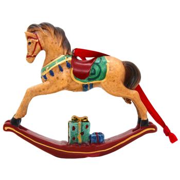 Bona Di Rocking Horse Decorative Pendant 8.5cm - buy, prices for WINETIME - photo 1