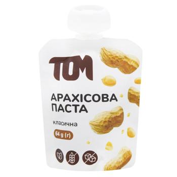 Паста арахісова Том Класична 64г