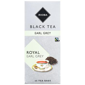 Чай черный Rioba Royal Earl Grey 1,5г*25шт