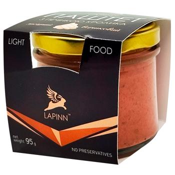 Паштет Lapinn Вершковий з печінки кролика 95г - купити, ціни на Cупермаркет "Харків" - фото 1