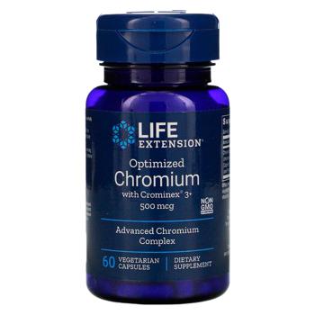 Life Extension Optimized Chromium 500mcg 60 capsules - buy, prices for Biotus - photo 1