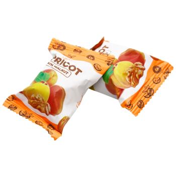 Конфеты ЛогинсСмак Курага с грецким орехом - купить, цены на МегаМаркет - фото 1