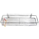 Полиця Ekodeo прямокутна чорна L3702