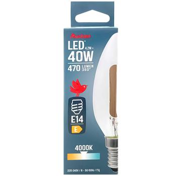 Лампочка Ашан LED Е14 4.2W 4000K - купить, цены на Auchan - фото 1