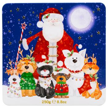 Farmhouse Biscuits Santa, Cat & Dog Oatmeal Cookies with Cranberries and White Chocolate Chips 250g - buy, prices for WINETIME - photo 2