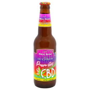 Mikki Brew Passion Fruit Kombucha 0.35l - buy, prices for COSMOS - photo 1