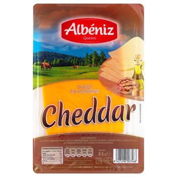 Albeniz Cheddar Cheese Sliced 45% 85g