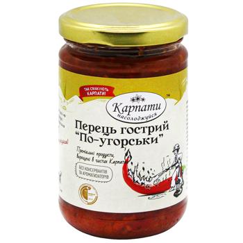 Karpaty Nasolodzhyisya Hungarian Spicy Pepper 300g - buy, prices for Auchan - photo 1