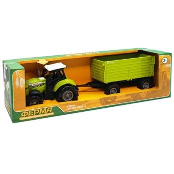 Farm Tractor with Trailer AP9927 Toy with Light and Sound Effects - buy, prices for - photo 3