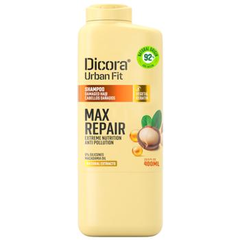 Шампунь Dicora Urban Fit Максимальне відновлення 400мл - купити, ціни на ULTRAMARKET - фото 1