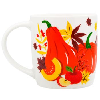 Cup porcelain 330ml - buy, prices for Auchan - photo 1