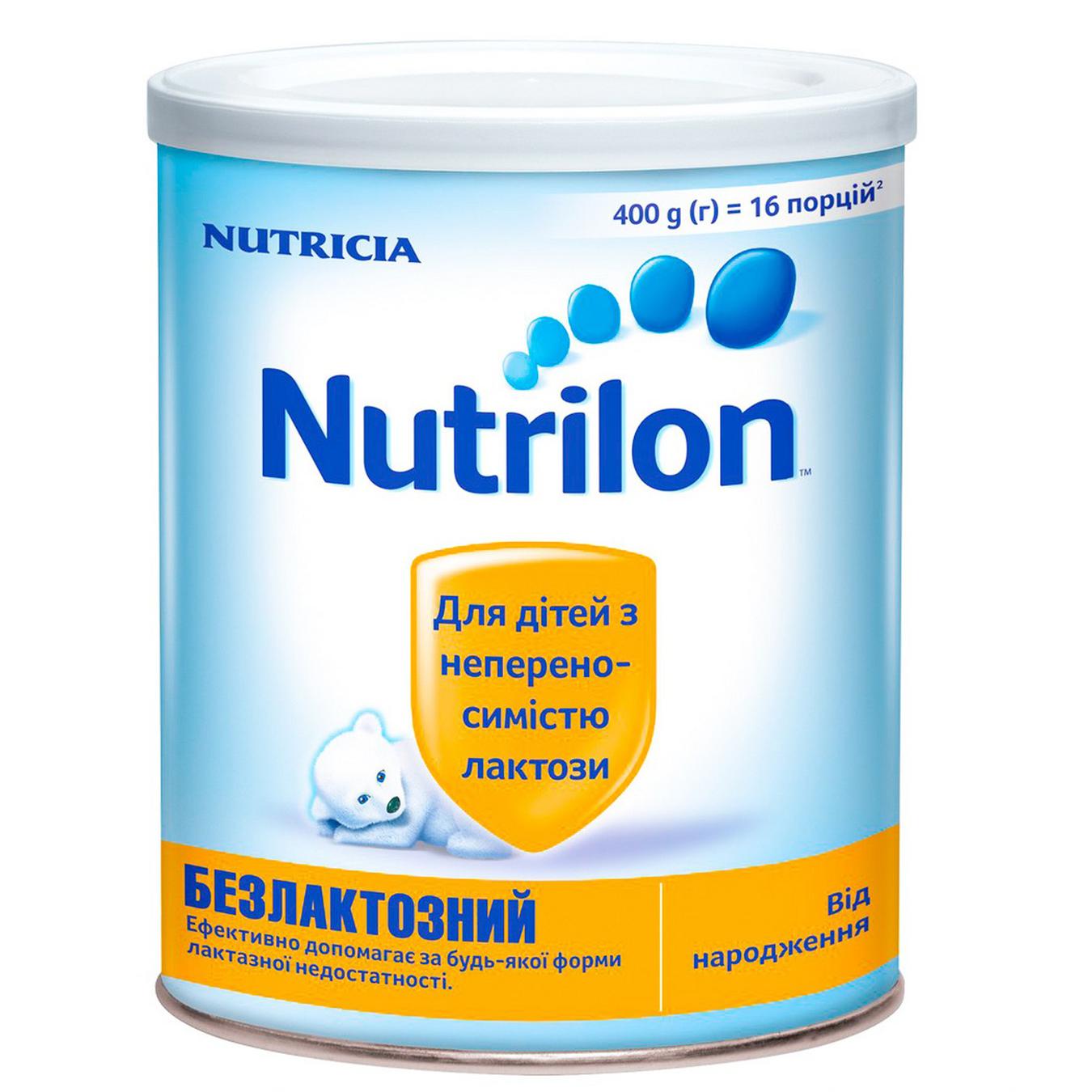 Milk formula Nutrilon Nutricia 2 lactosefree for babies from birth can