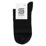 Premier Socks Econom Rubber Band Imitation Middle Men's Socks s.25 Black