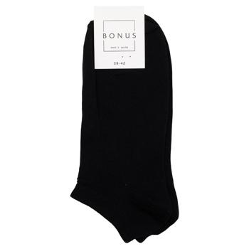Носки Bonus мужские р.25-27 черный - купить, цены на ЕКО Маркет - фото 1