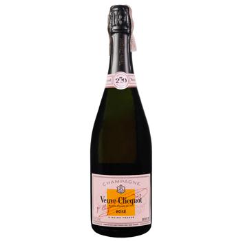 Шампанське Veuve Clicquot Rose рожеве брют 12,5% 0,75л - купити, ціни на Cупермаркет "Харків" - фото 3