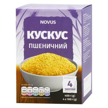 Кус-кус Novus пшеничний порційний 4х100г - купити, ціни на NOVUS - фото 2