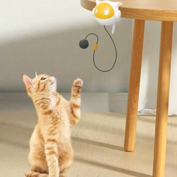 Іграшка для котів Me&Pet Дражнилка 8х6,5х11,5 см - білий - купити, ціни на MasterZoo - фото 6