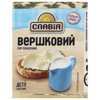 СИР ПЛ.ВЕРШКОВИЙ 38% 70Г СЛАВІ - купить, цены на - фото 3