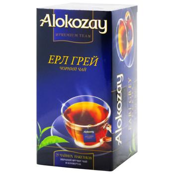 Alokozay Earl Grey Black Tea 2g*25pcs - buy, prices for Epicentr FOOD - photo 1