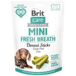 Лакомство для собак Brit Care Mini Fresh Breath Treats с мятой и шалфеем для ухода за полостью рта у собак малых пород 120г