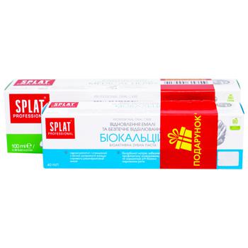 Зубная паста Splat Medical Herbs 100мл + Biocalcium 40мл - купить, цены на - фото 2