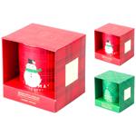 Christmas Scented Candle 9cm in assortment