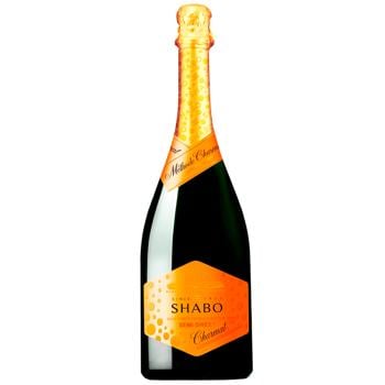 Shabo Sharmat White Semi-sweet Sparkling Wine 10.5-13.5% 0.75l - buy, prices for Supermarket "Kharkiv" - photo 1