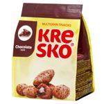 Снеки Kresko Фігурки Мультизлакові зі смаком шоколаду 170г