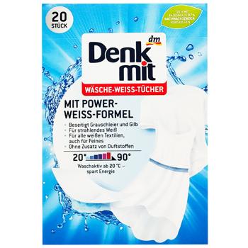 Napkins Denkmit for recovery 20pcs Germany - buy, prices for Supermarket "Kharkiv" - photo 3